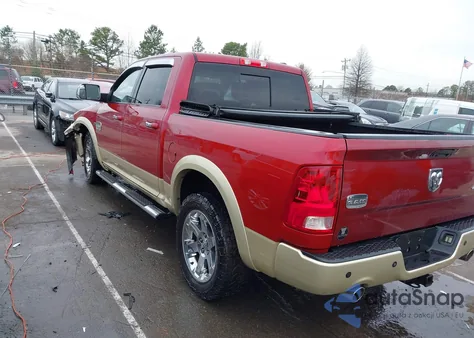 2012 Ram 1500 Laramie Longhorn/Limited Edition z USA, uszkodzony, nr VIN 1C6RD7PT4CS146258